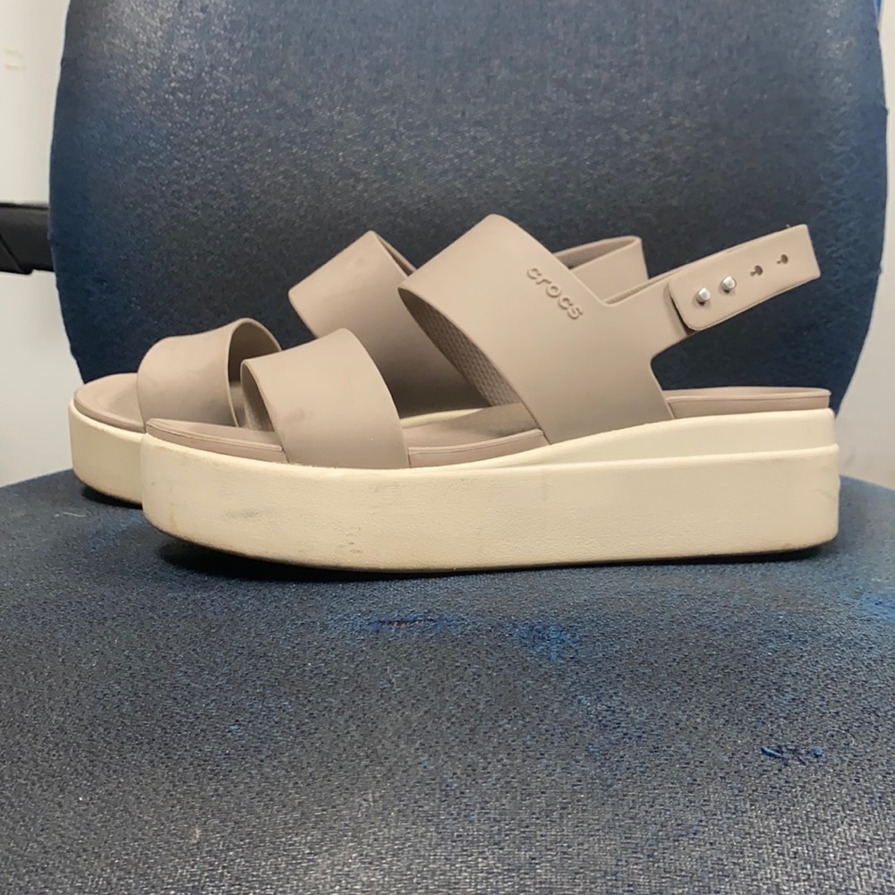 Croc sandals